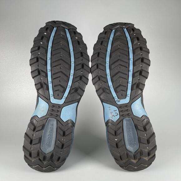 Saucony Excursion Tr 16 Mens Size 11 Blue Trail Running Shoes Athletic Shoes GUC - Picture 4 of 9